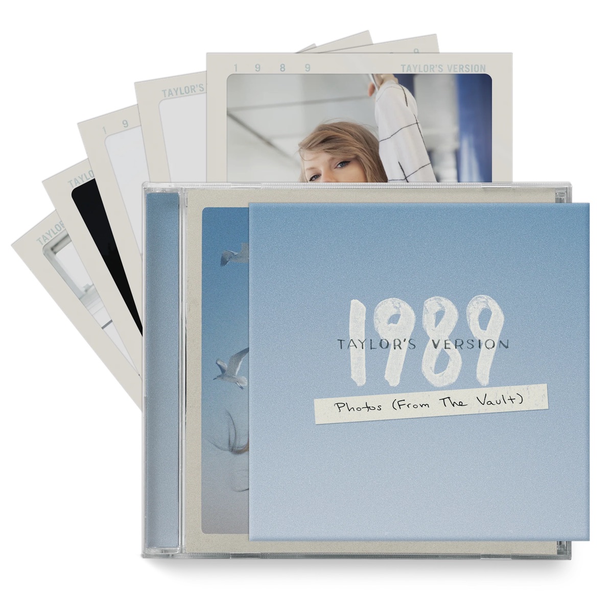 1989 (Taylor’s Version), Crystal Skies Blue con Polaroid