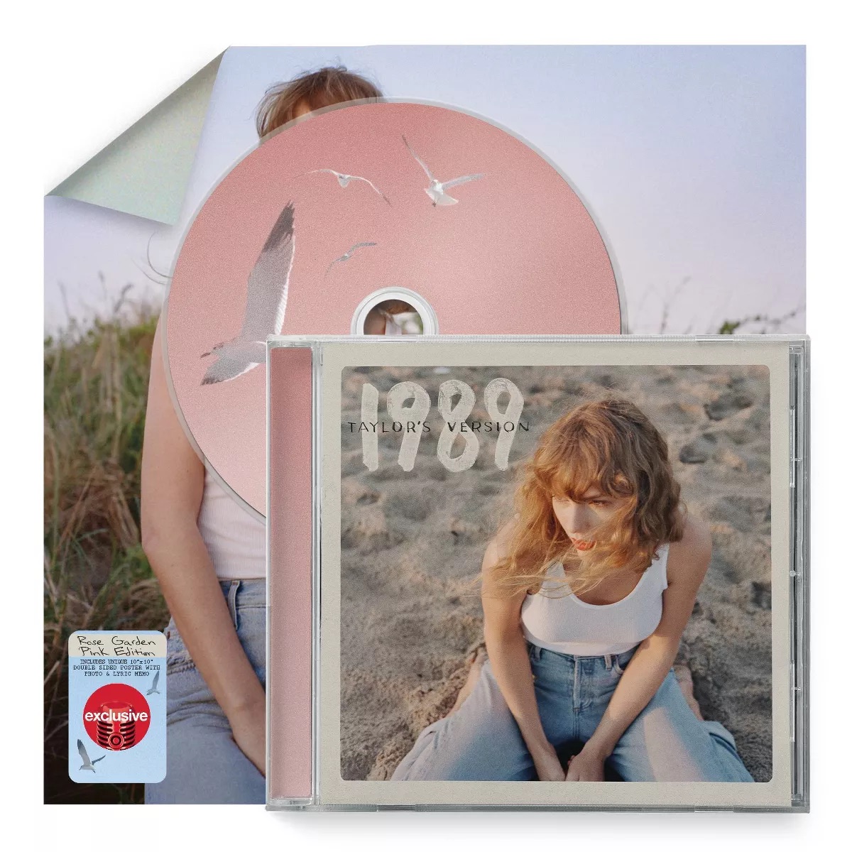 1989 (Taylor’s Version), Rose Garden Pink con póster Deluxe
