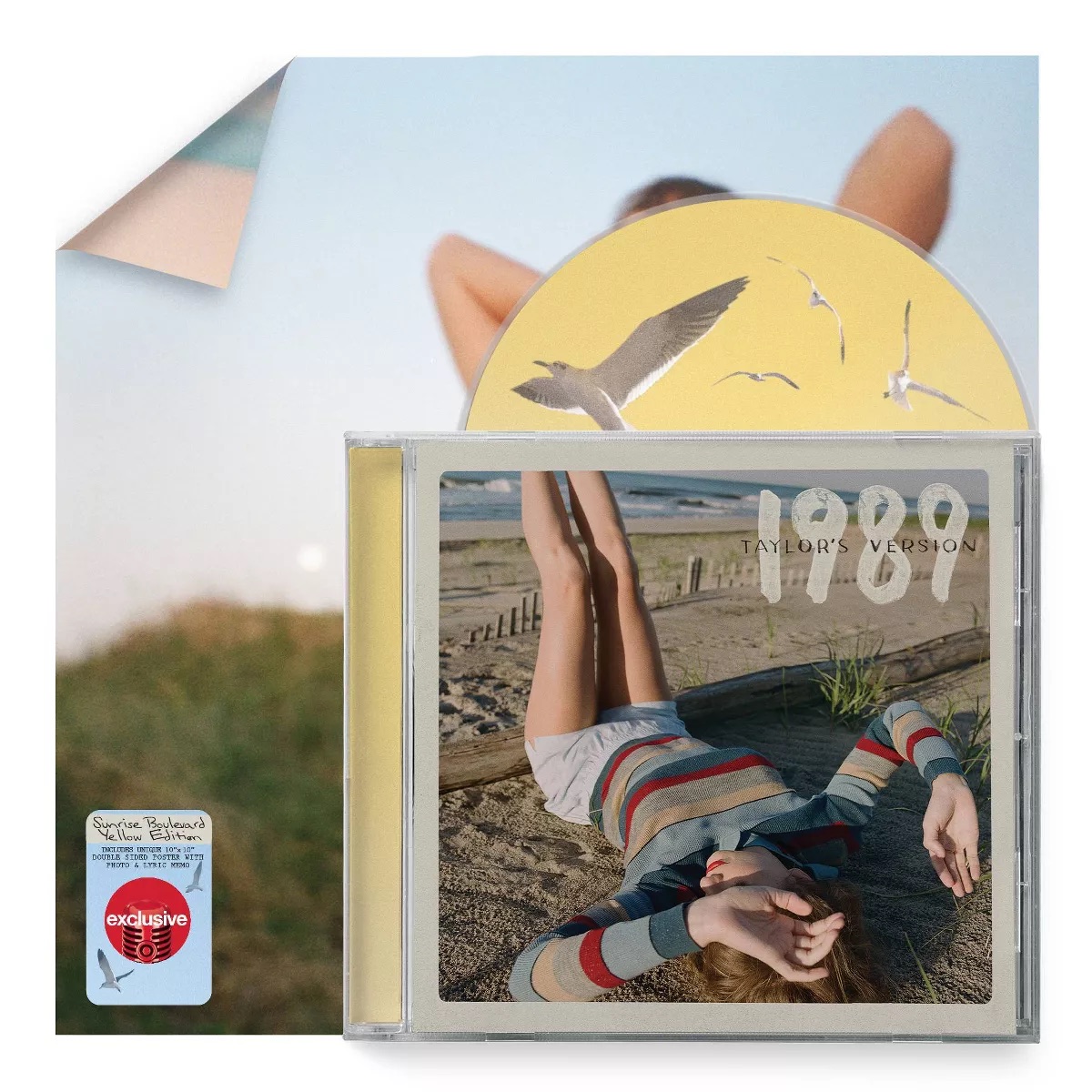 1989 (Taylor’s Version), Sunrise Boulevard Yellow con póster Deluxe