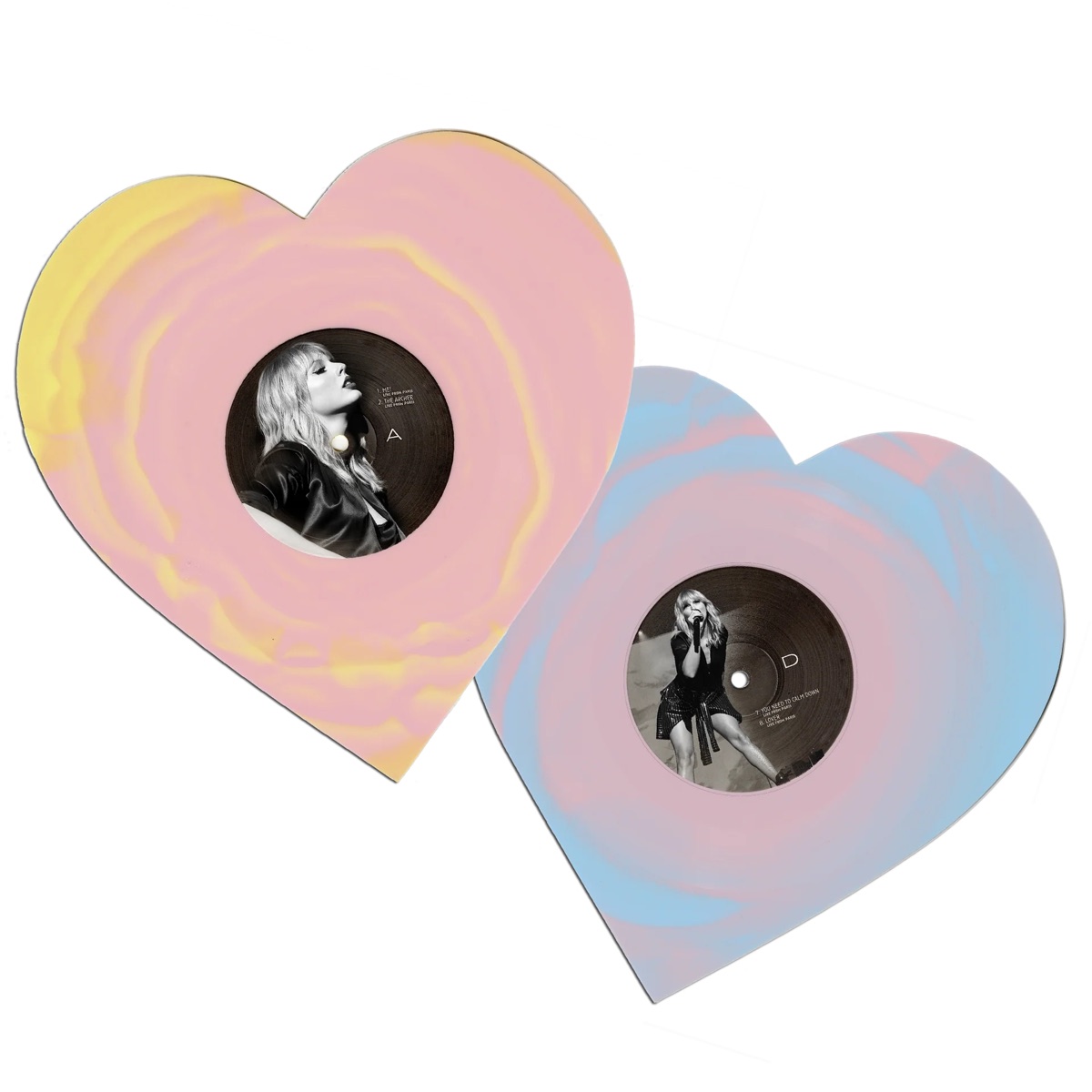 Lover (Live From Paris), Vinilo con forma de corazón — prensado de 2025