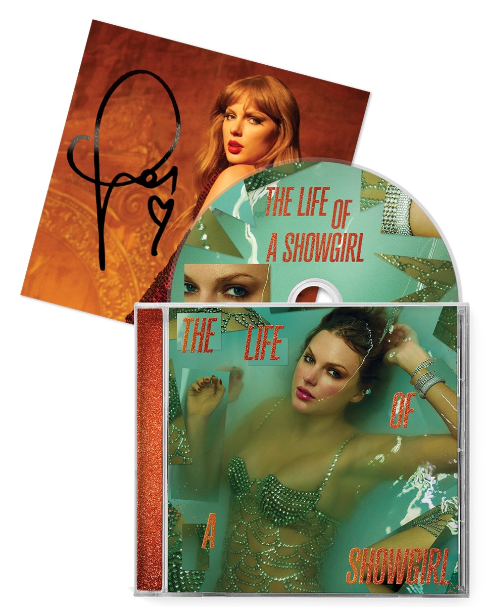 The Life of a Showgirl, CD estándar con foto firmada 3