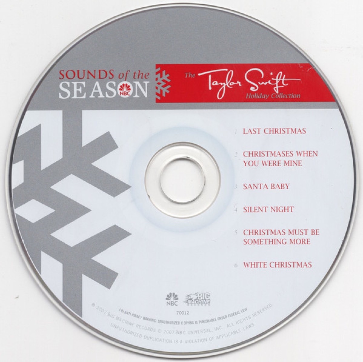 Detalle de Sounds of the Season — portada original
