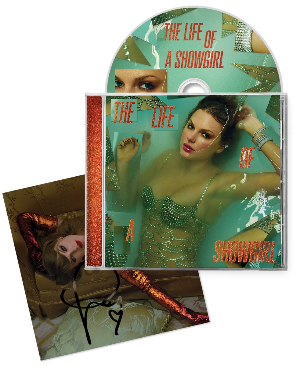 The Life of a Showgirl, CD estándar con foto firmada 2