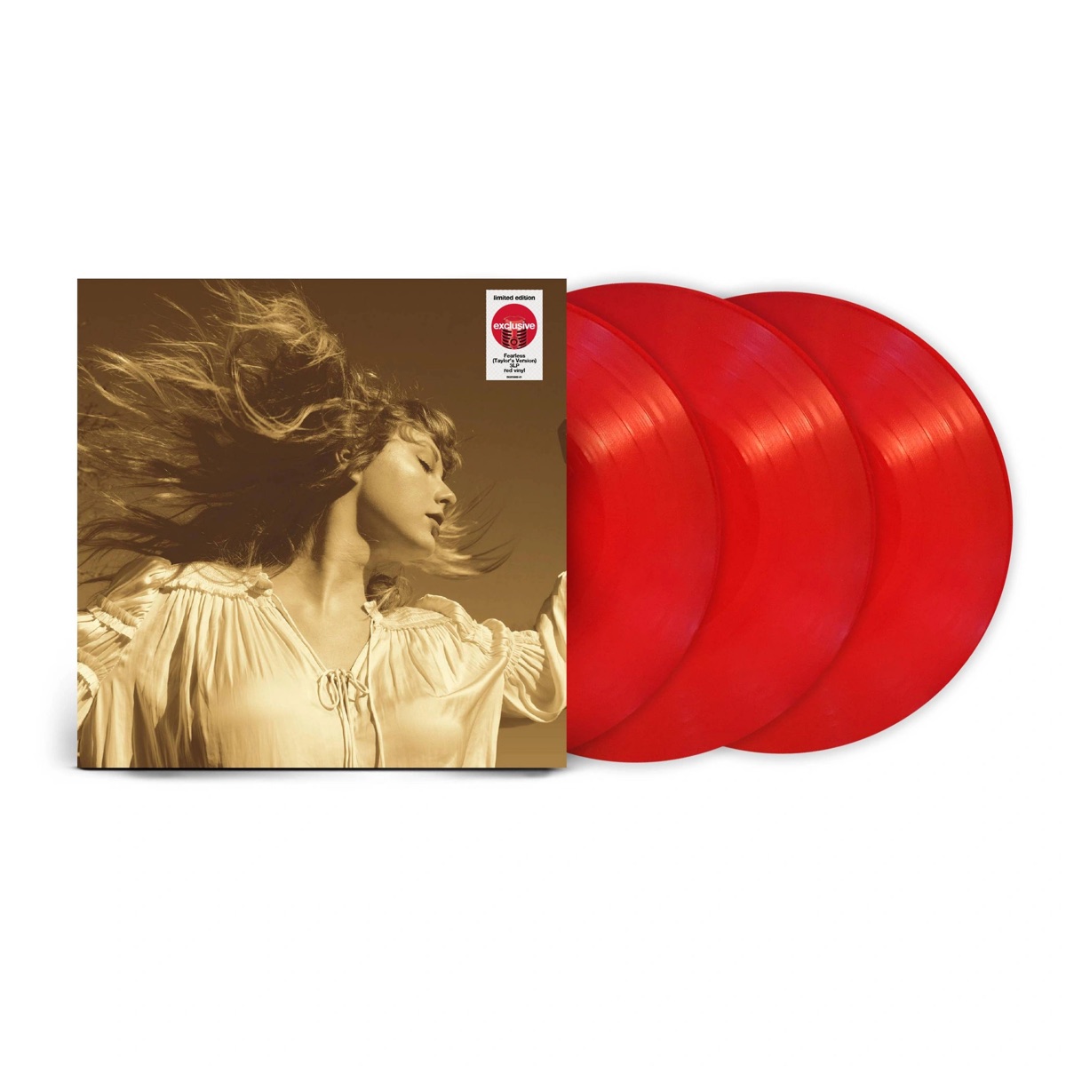 Fearless (Taylor’s Version), Vinilo rojo exclusivo de Target