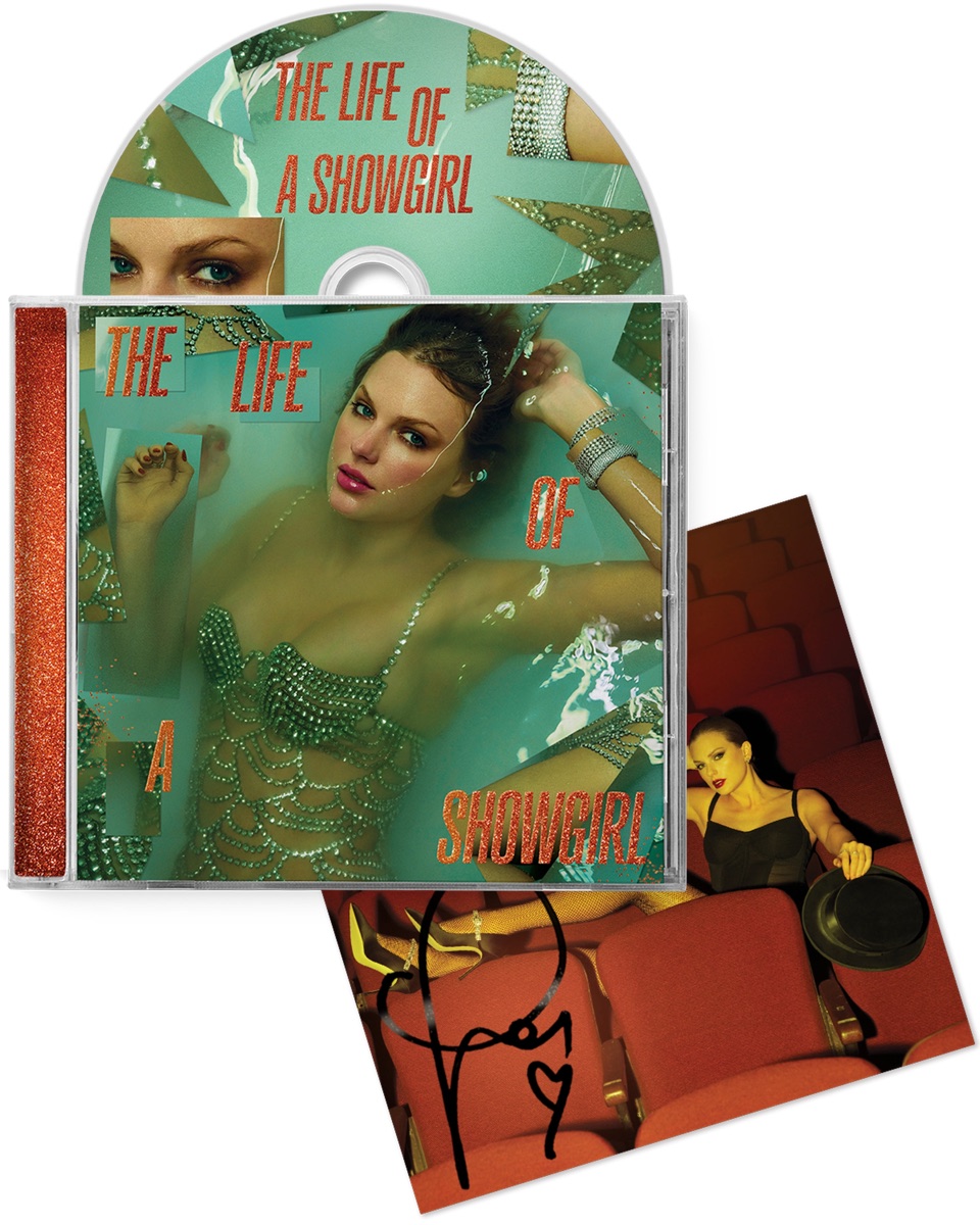 The Life of a Showgirl, CD estándar con foto firmada 4