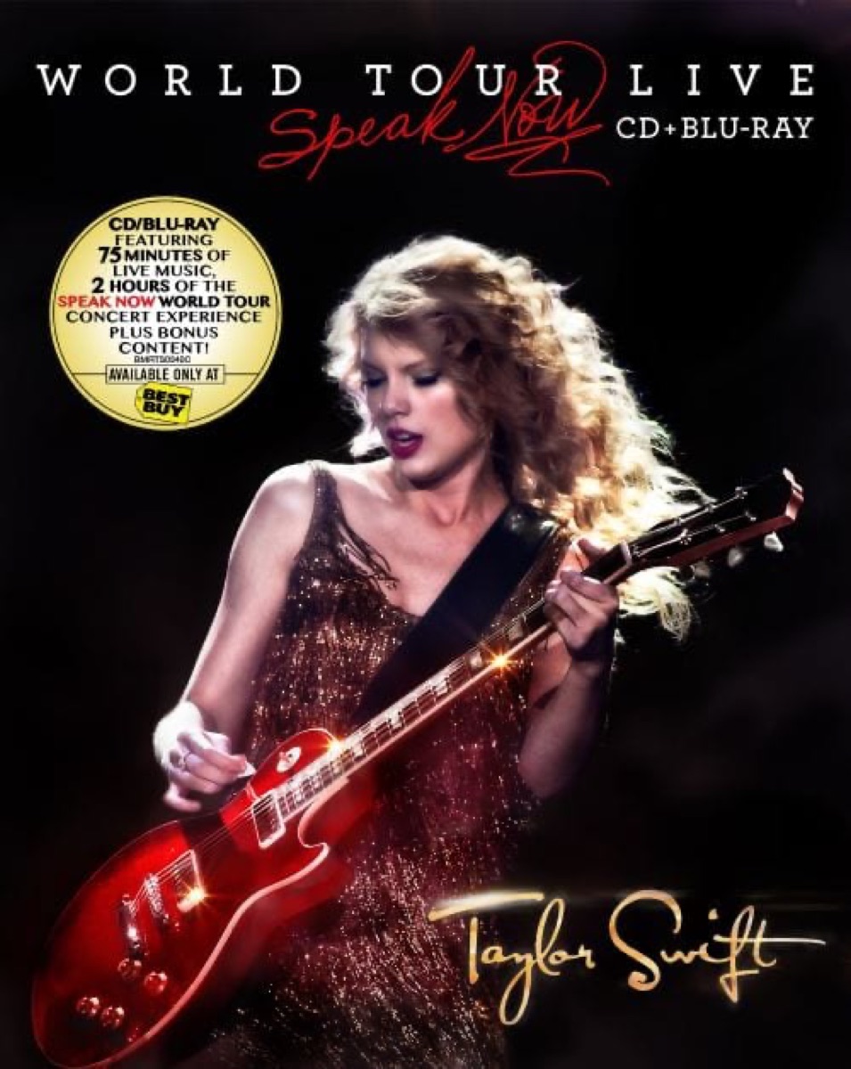 Speak Now World Tour – Live, CD + Blu-ray exclusivo de Best Buy