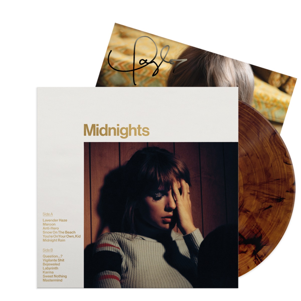 Midnights, Edición firmada Mahogany