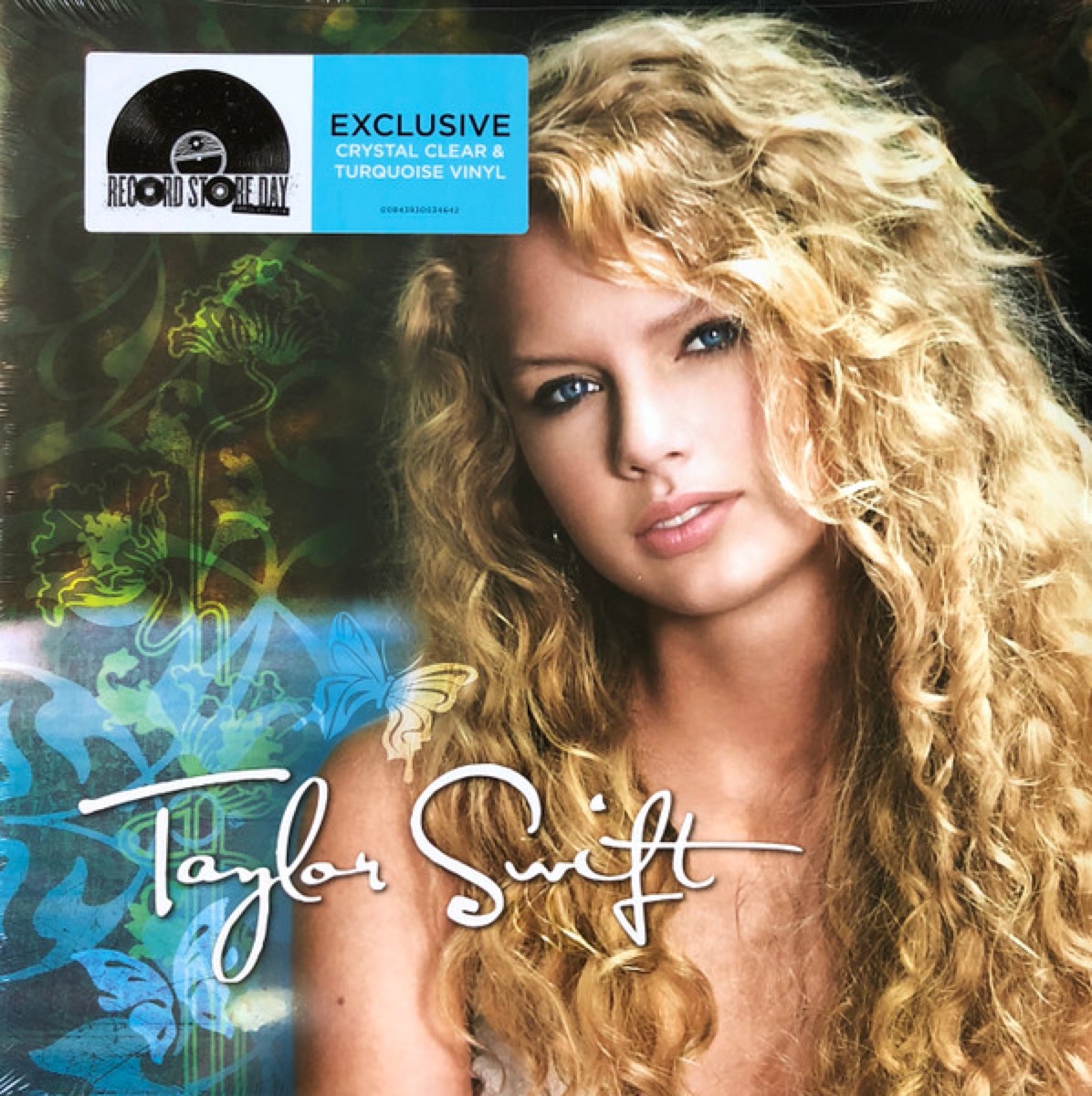 Taylor Swift, Record Store Day: transparente con remolinos turquesa