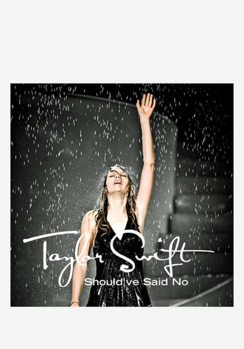 Should’ve Said No, Sencillo numerado limitado en blanco