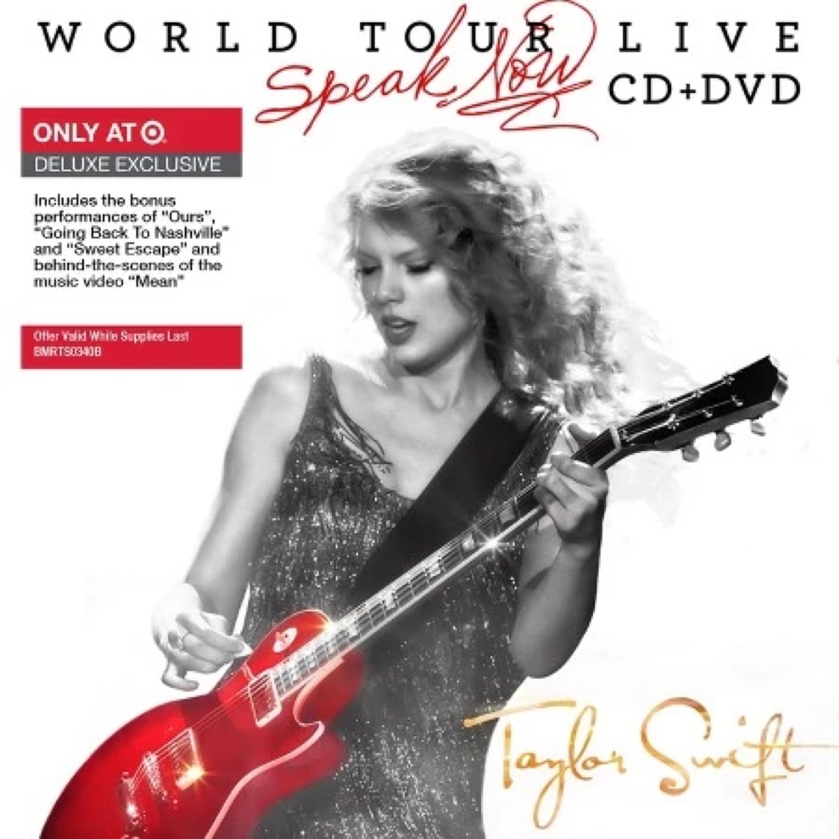 Speak Now World Tour – Live, CD + DVD Deluxe de Target