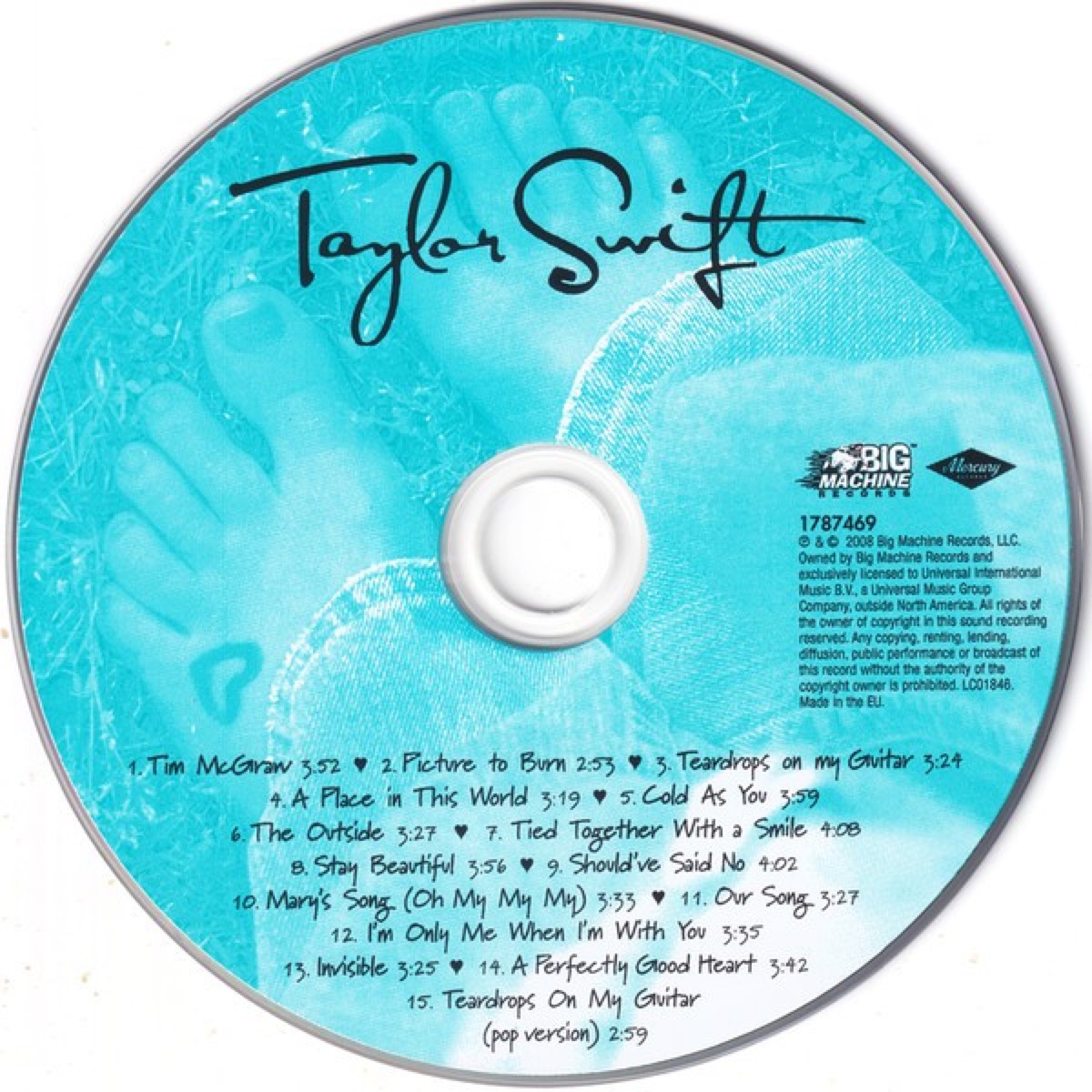 Taylor Swift, Edición internacional