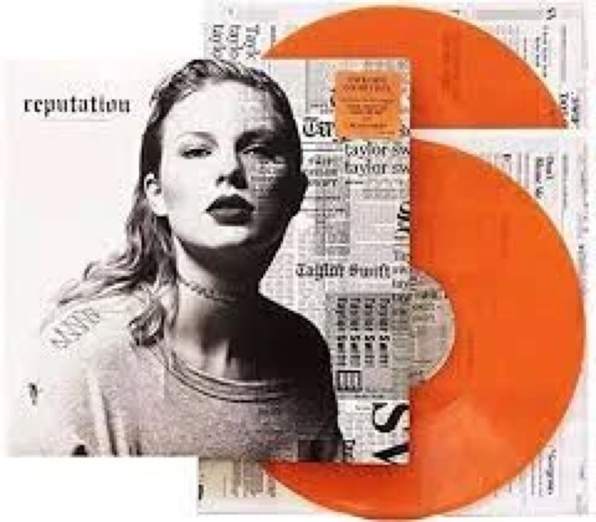 reputation, Vinilo naranja translúcido de FYE
