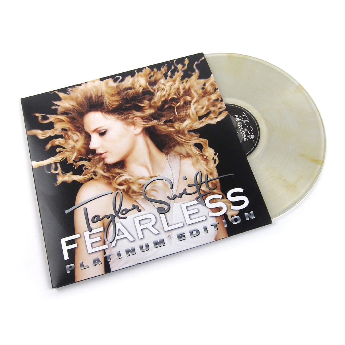 Fearless Platinum Edition, Record Store Day: transparente con remolinos de dorado metálico