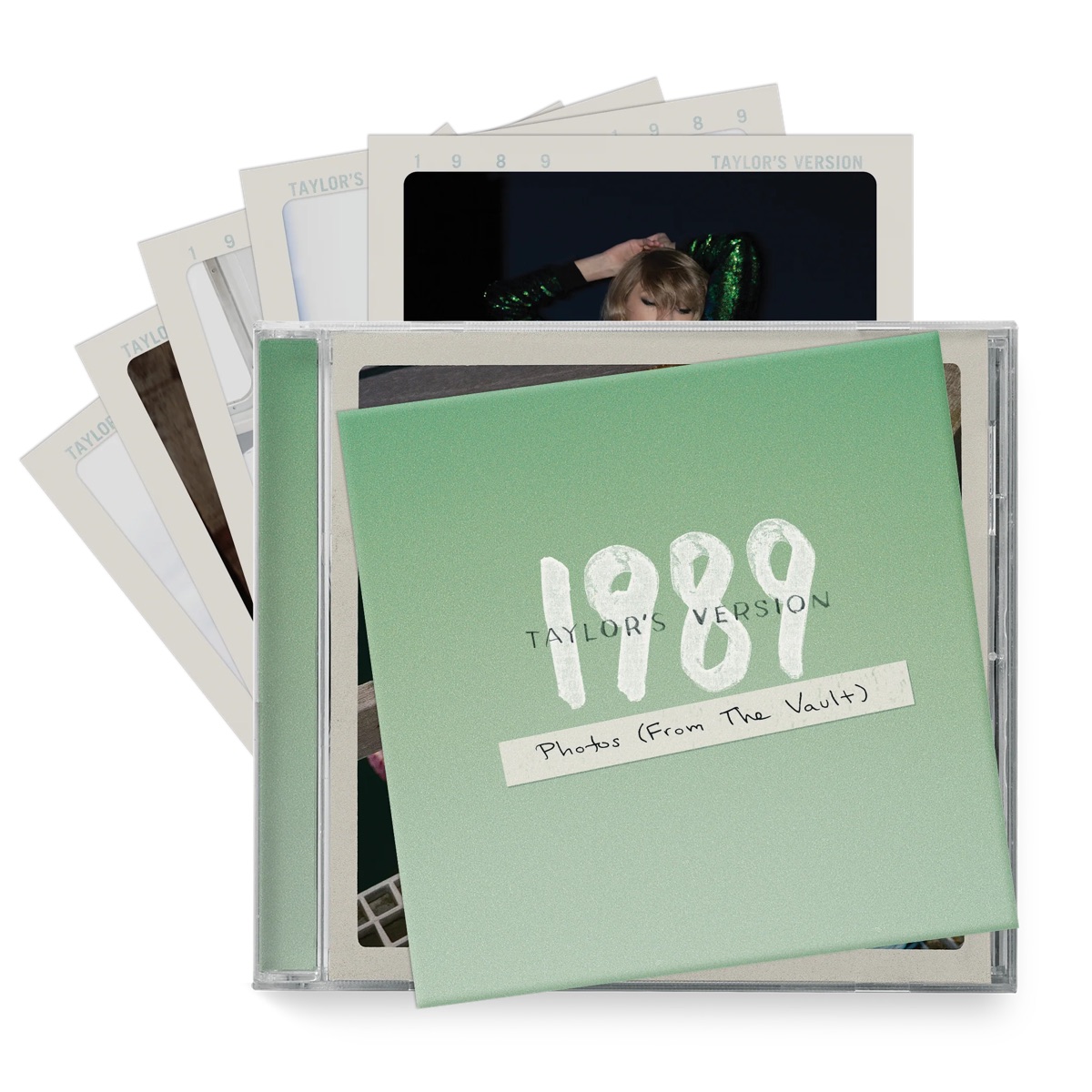 1989 (Taylor’s Version), Aquamarine Green con Polaroid